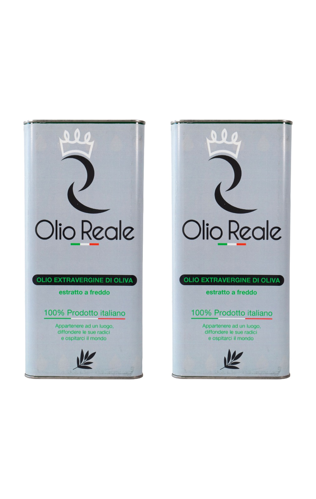 2 Lattine da 5 Litri di Olio Reale Classico