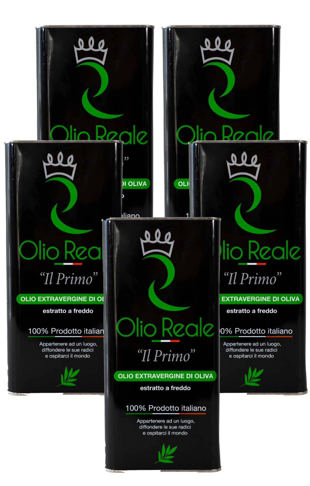 6 Lattine da 5 Litri di Olio Reale "Il Primo"